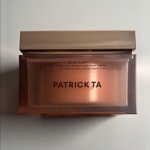 Patrick Ta Major Glow High Shine Skin Perfecting Body Cream *NEW/UNUSED*
